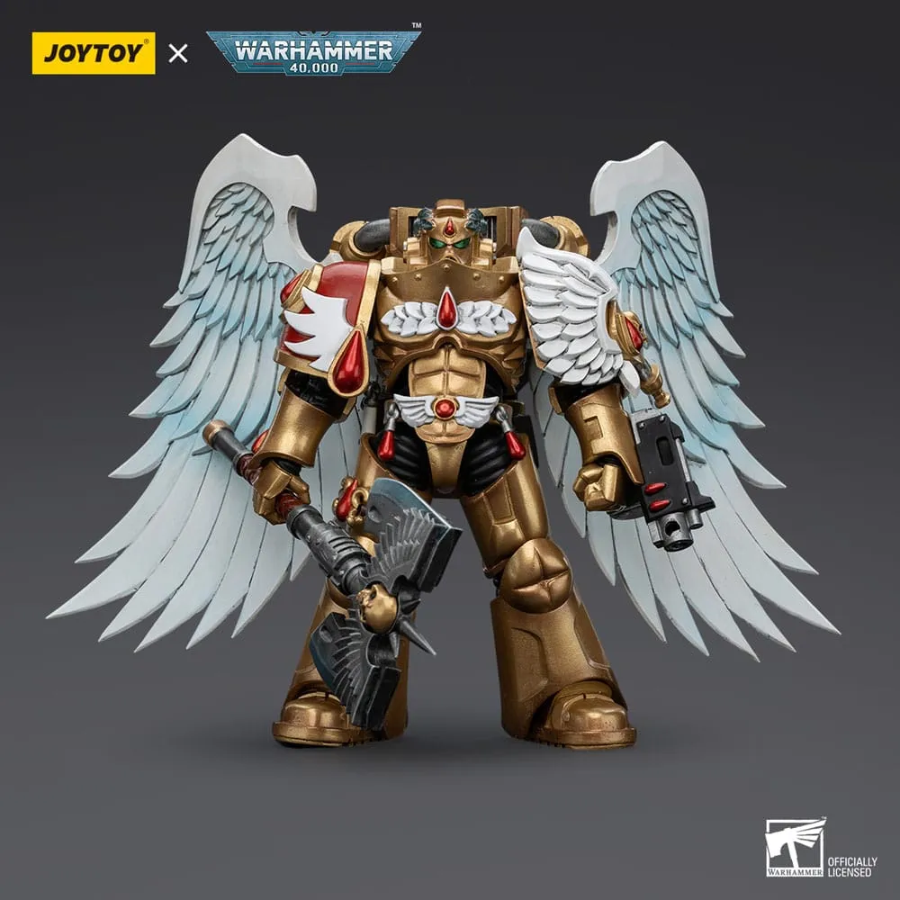 Warhammer 40 000 Action Figure 1/18 Blood Angels Sanguinary Guard with Encarmine Axe 12 cm